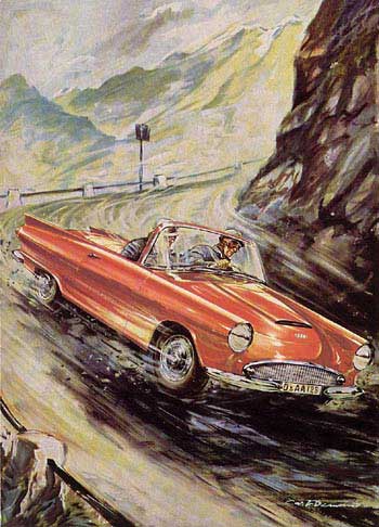 1958 dkw -auto union 1000 cabrio