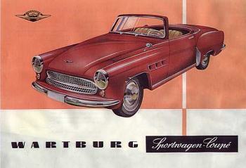 1959 wartburg pros 313 sport roadster