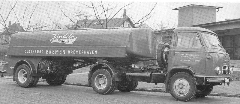1960 Borgward B655 Tanklastwagen