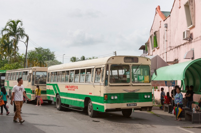 1960 Hino bus in Kuching
