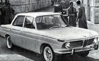 1961 BMW 1500 presented in Frankfurt