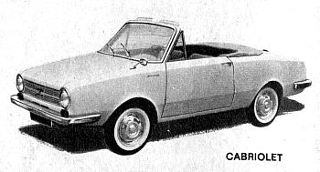 1963 glas 1004s cabrio