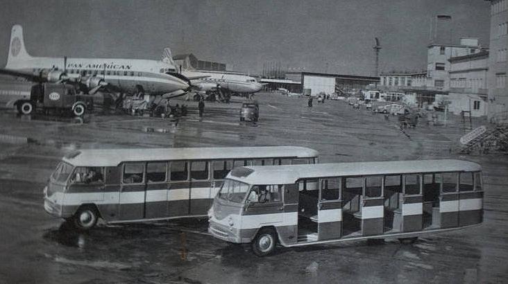 1963 tempo Matador vliegveldbussen