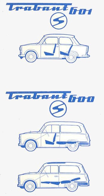 1965 trabant p 60 universal