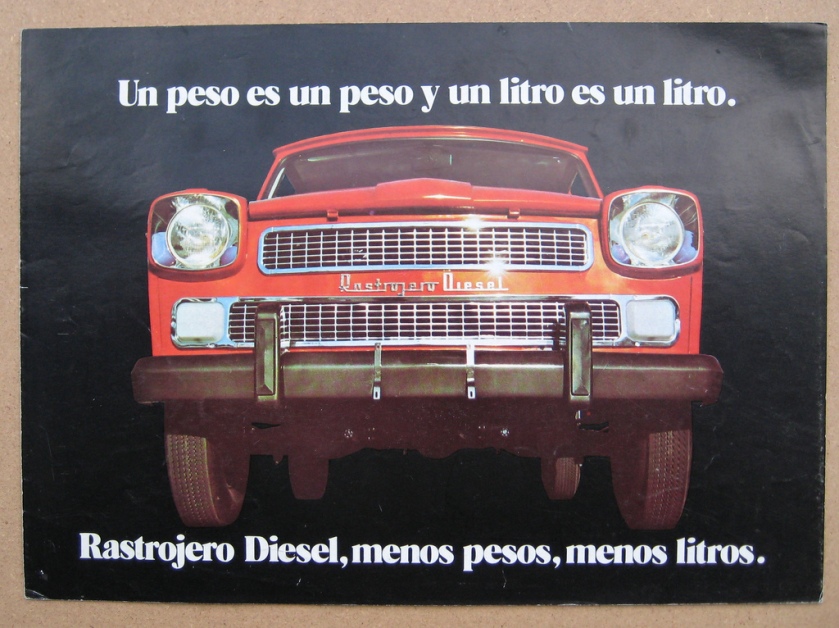 1967-79 Rastrojero Diesel