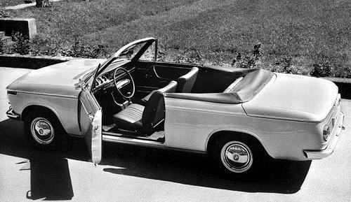 1967 BMW 1600-2 cabriolet