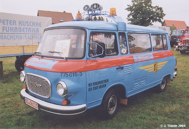 1969 Barkas B 1000 F-K Kombi-Kleinbus