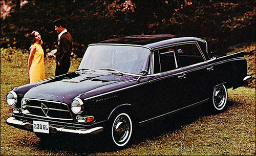 1969 Borgward 230 GL Mexico