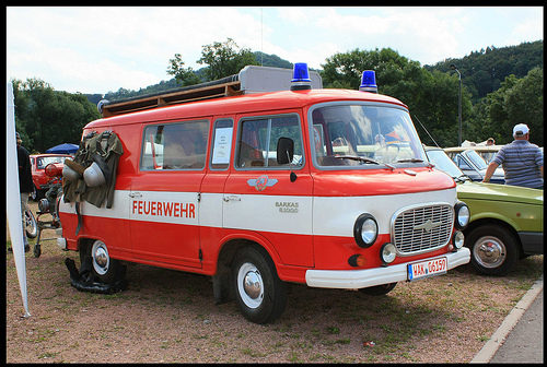 1971 Barkas Brandweerwagen Duitsland