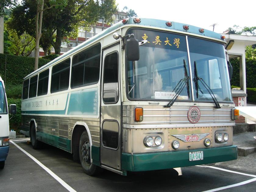 1973 Hino bus BA-541 of Soochow University (Taiwan)