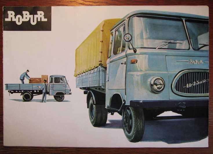 1976 Robur Lo 2500 Brochure