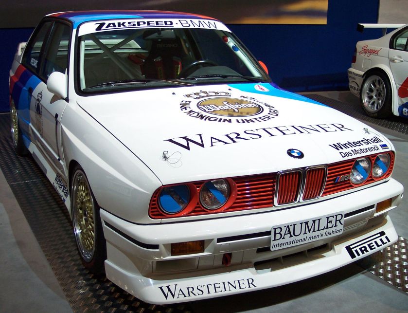 1987 BMW M3 Gruppe A DTM 2,3 vr TCE