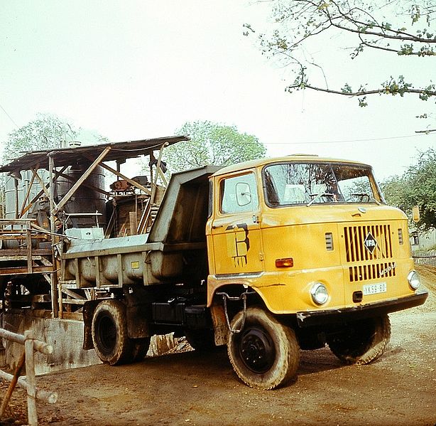 1987 IFA W50 Mullkipper