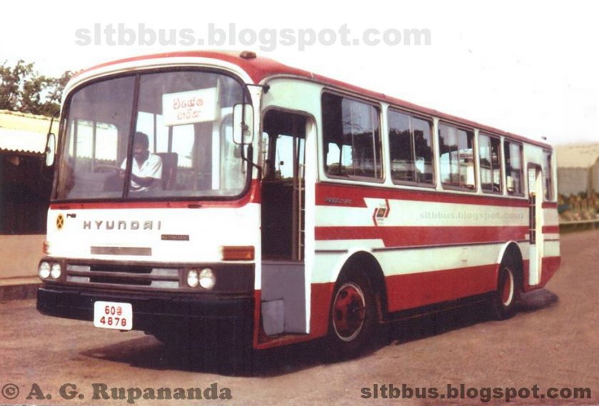 1999 Hyundai bus from SLTB
