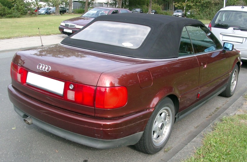 2007 Audi 80 B4 Cabrio rear