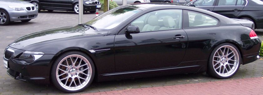 BMW Series 6 black (1)