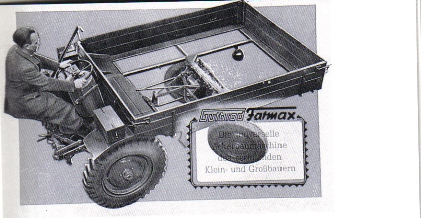 Gutbrod motorbouw Duitsland Model Farmax Type
