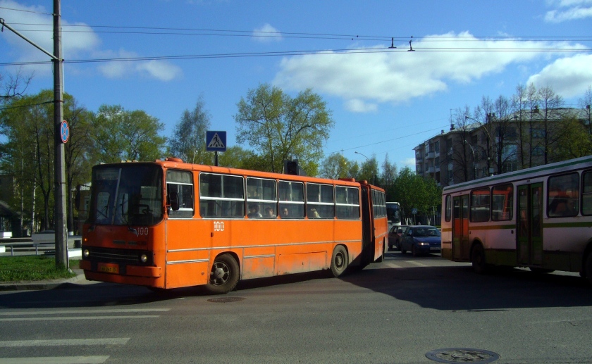 Hungarian-made bus Ikarus 240 pictured in Vologda Russia in 2011