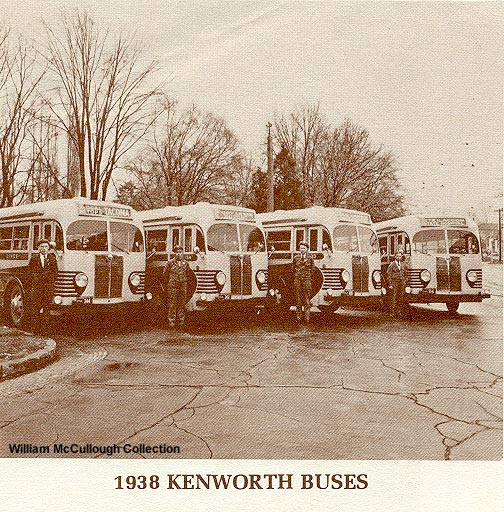 1938 Kenworth Buses.