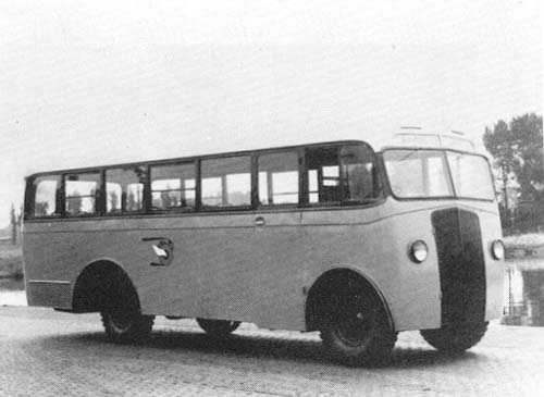 1946 Jongerius Bedford Noodbussen