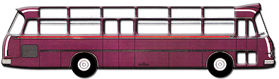1962 Setra S 12 UL - 2. Baureihe Kässbohrer