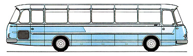 1966 Setra S 12 - 2. Baureihe Kässbohrer