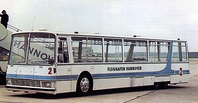 1968 Setra JET 90 - Flughafen-Vorfeldbus Kässbohrer