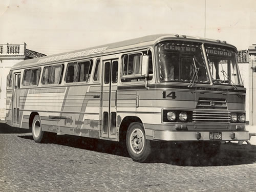 1971 Mercedes bens - Comprado da Expresso Forquilhinha - Carroceria INCASEL