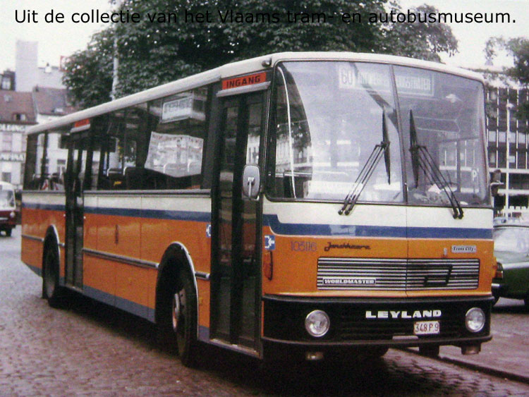 1978 Jonckheere leyland worldmaster bus