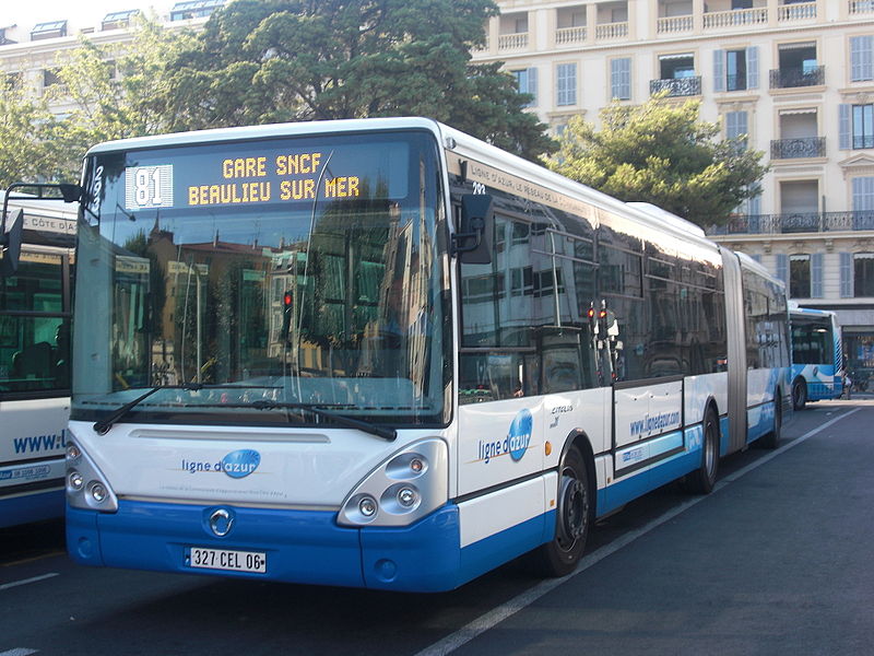 2012 Irisbus Citelis 18m diesel van Ligne d'azur