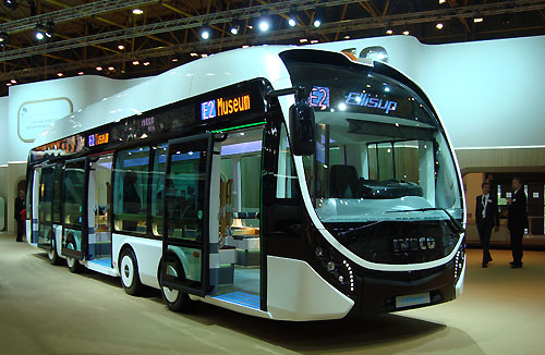 2013 Iveco Bus Ellisup met elektro motoren in de wielen