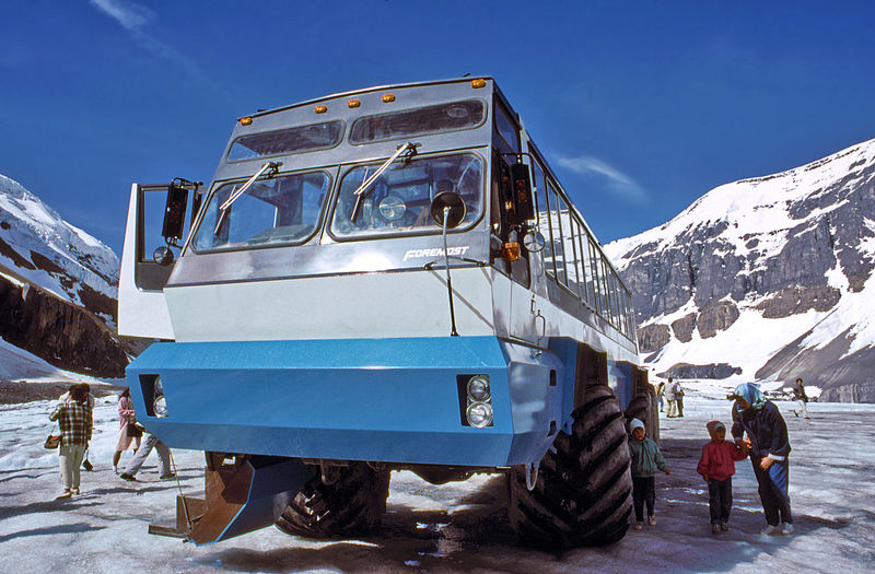 Foremost icefield Bombardier