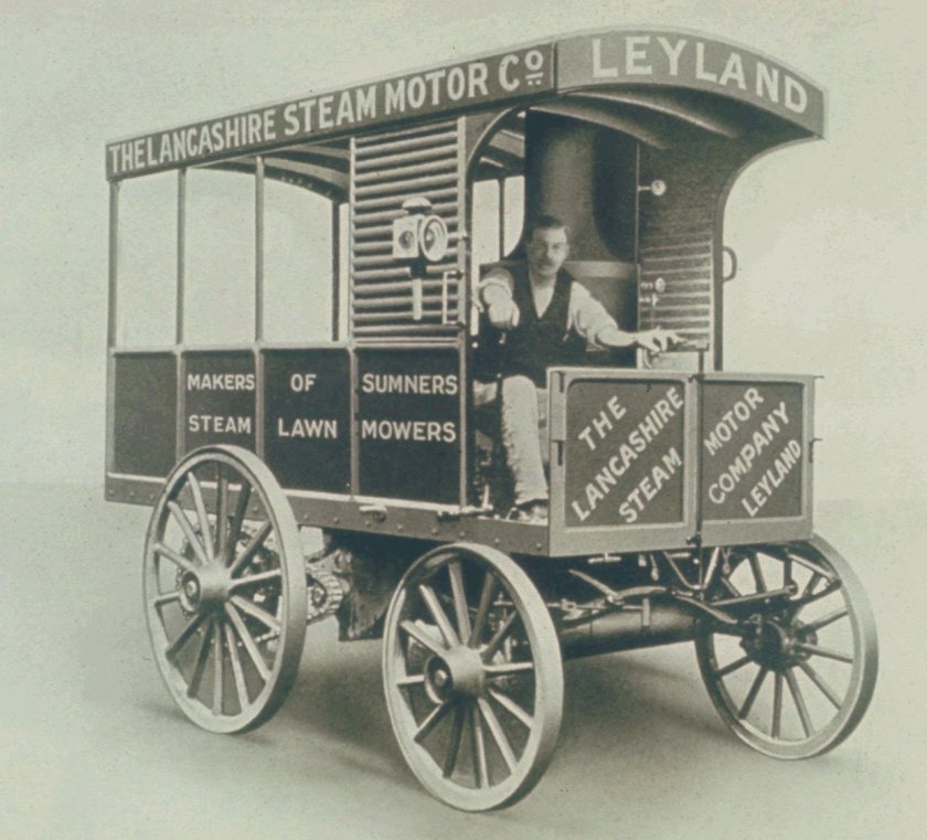 1908 LEYLAND VAPEUR