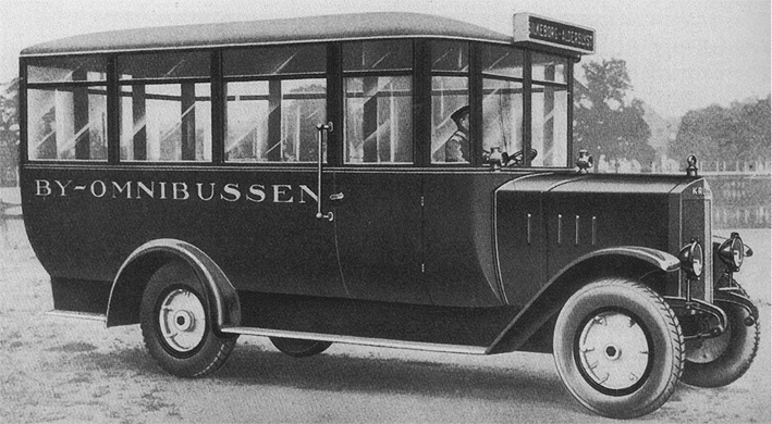 1924-25 2 t Stadtomnibus mit 40 PS von Krupp und Uerdinger Aufbau