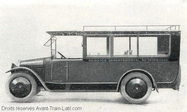 1927 latil autobus 14pl