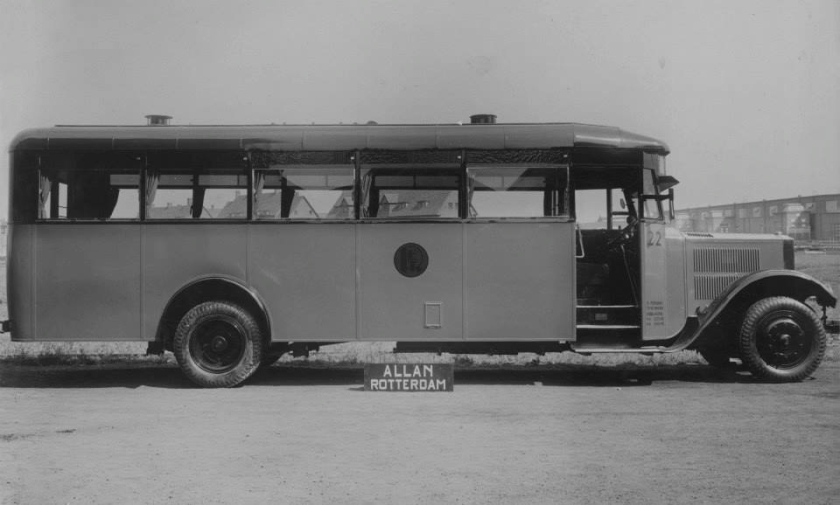 1929 Bus 22, Krupp, opbouw Allan