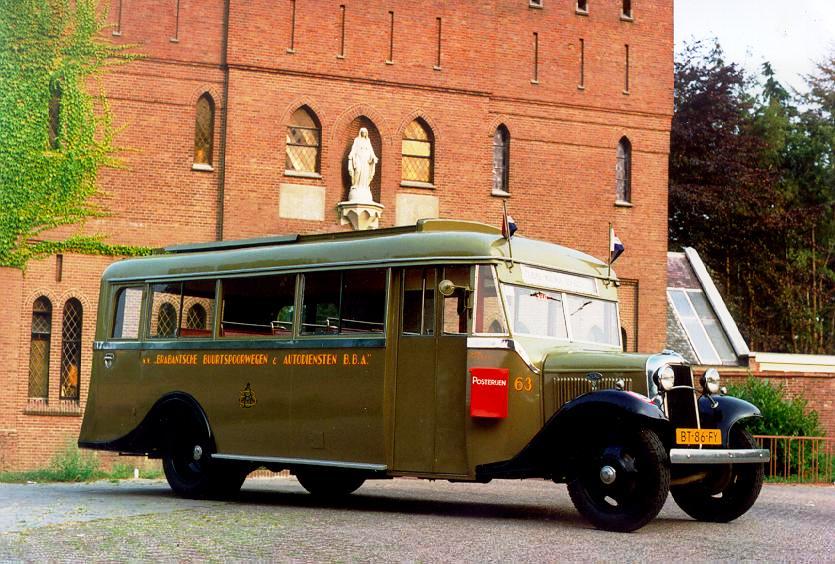 1934 Ford V8 - Kusters & Lemmens  BBA 63 Autobus SVA 63 erfg