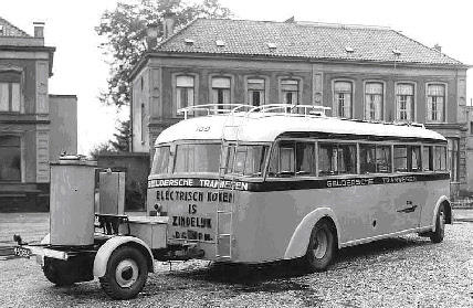 1936 Kromhout, Kromhout LW, carr. Verheul, GTM 109+houtgasgen dolly, M-50654 NB-96-07
