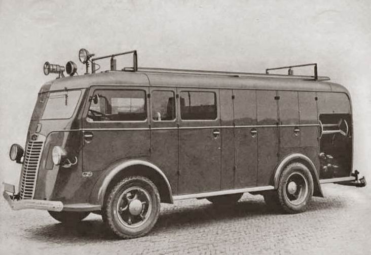1938 Autocar-Kromhout-Geesink brandweerwagen