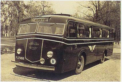 1938 Ford Kusters & Lemmens VADAH-bus 8 lijn Sittard- Echt-Roermond