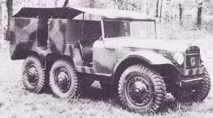 1939 Latil M7Z1, 1939-1940, 6x6 tractor, 31k b-w photo