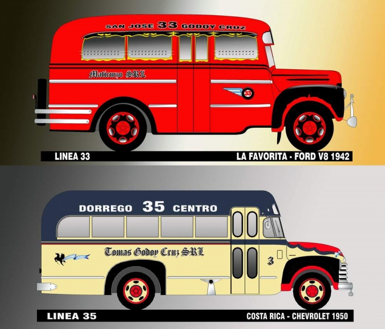 1942 FORD V8 & CHEVROLET 1950 La Favorita & Costa Rica
