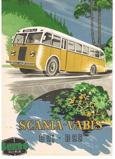 1945 SCANIA-VABIS B21-B22 Beers Rijswijk