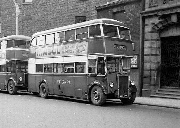 1946 Leyland PD1s with Leyland H30-26R bodies