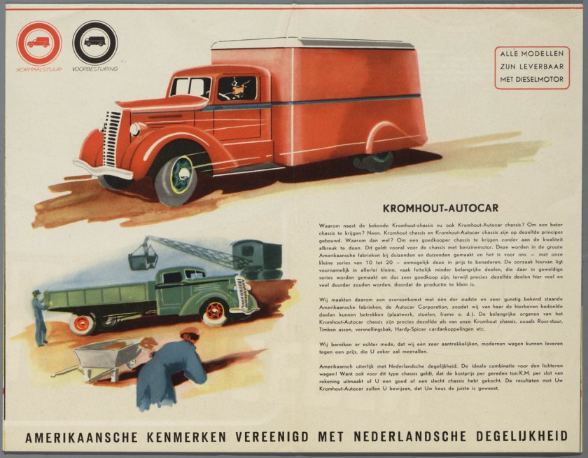 1948 Kromhout Vrachtwagens