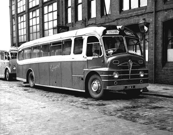 1950 Foden PVFE6 with Plaxton Envoy FC39F body lgonw2