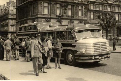 1951 Krupp-Südwerke O 8 FK mit Ludewig Aero-Aufbau in Paris