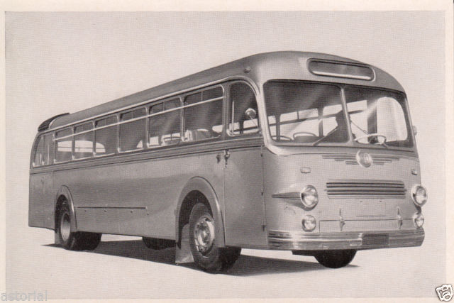 1952 KRAUSS - MAFFEI KMO 160 Bus orig. Sammelbild
