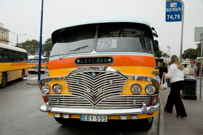 Malta Bus, Oldtimer Leyland, Valletta Bus Terminal