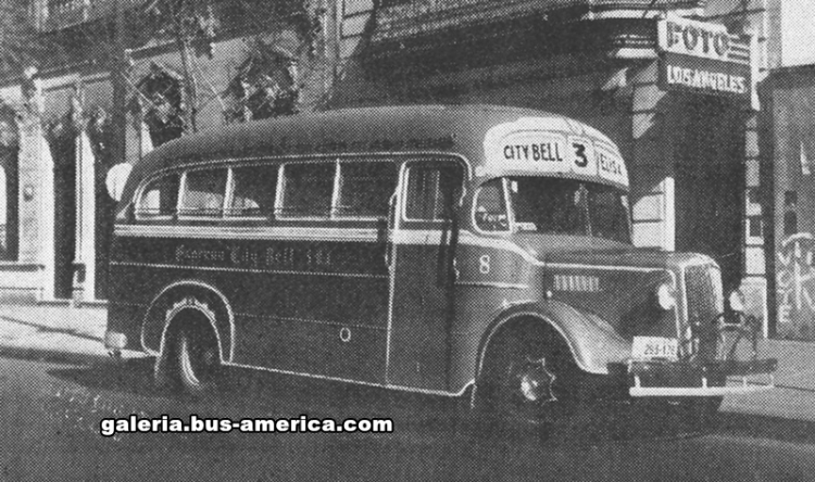 1952 Morris Commercial LC3 - La Favorita - Expreso City Bell S.R.L. Línea 3 (entonces)